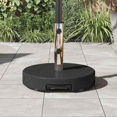 vidaXL Parasol Base Black Ø 45 x 37.5 cm Granite 4