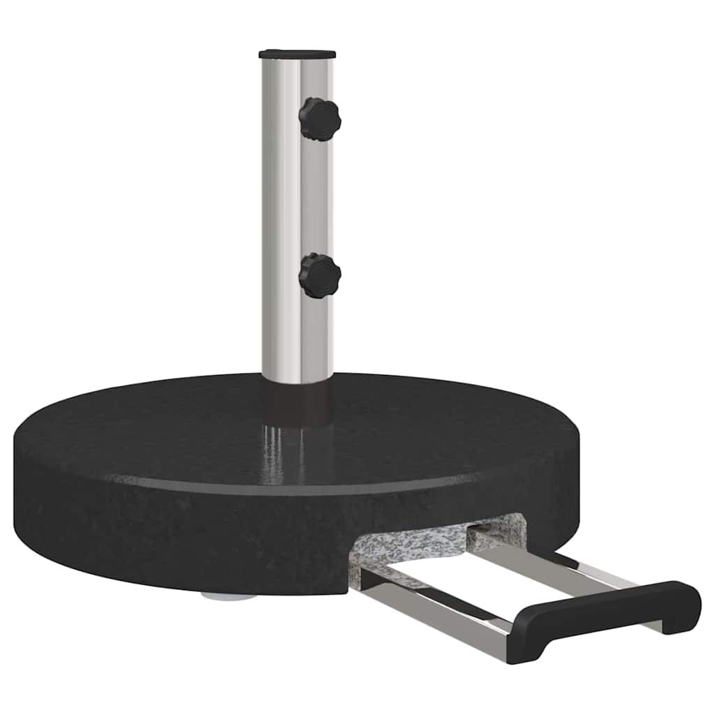 vidaXL Parasol Base Black Ø 45 x 37.5 cm Granite 2