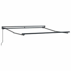 Manual Awning Frame Anthracite 3 m 2.5 m