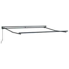 Manual Awning Frame Anthracite 3.5 m 2.5 m