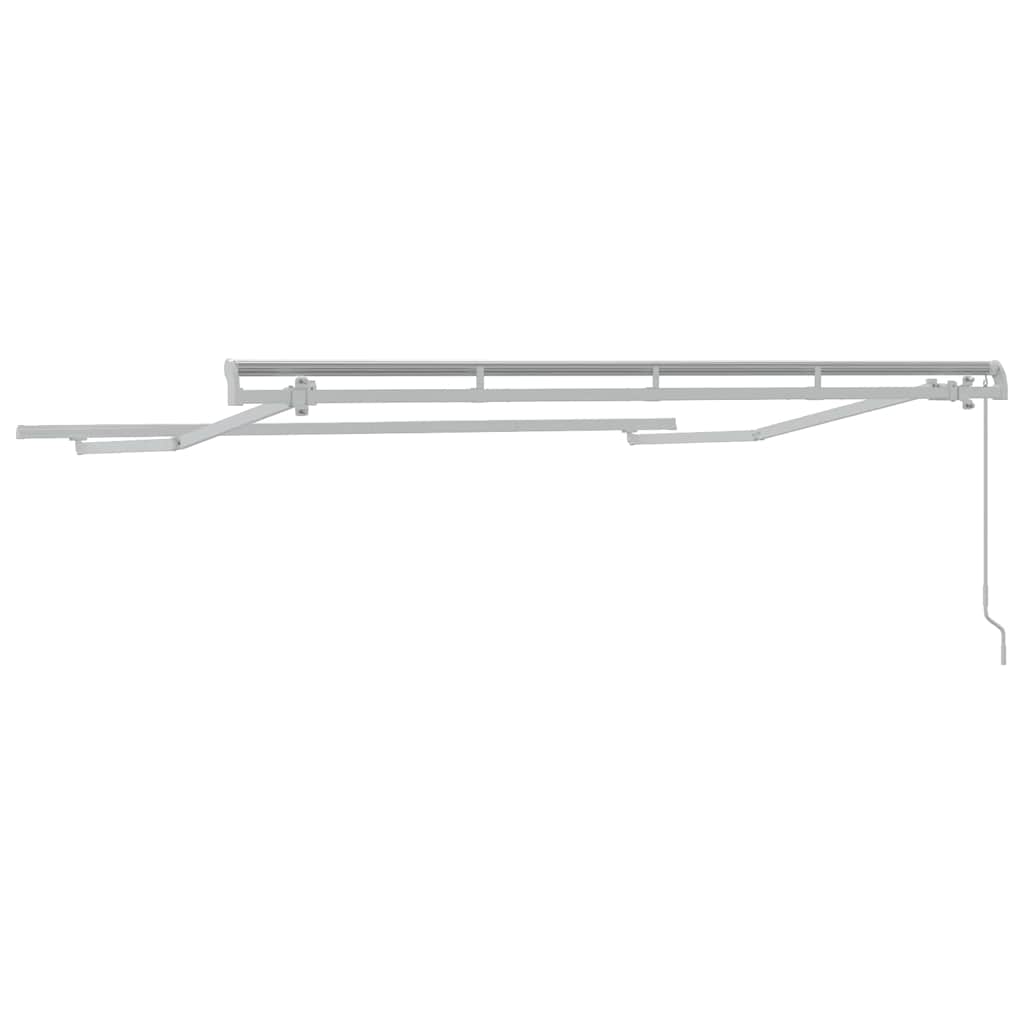 vidaXL Awning Frame White 3 x 2 m Metal 6