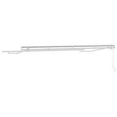 vidaXL Awning Frame White 4 x 2 m Metal 6