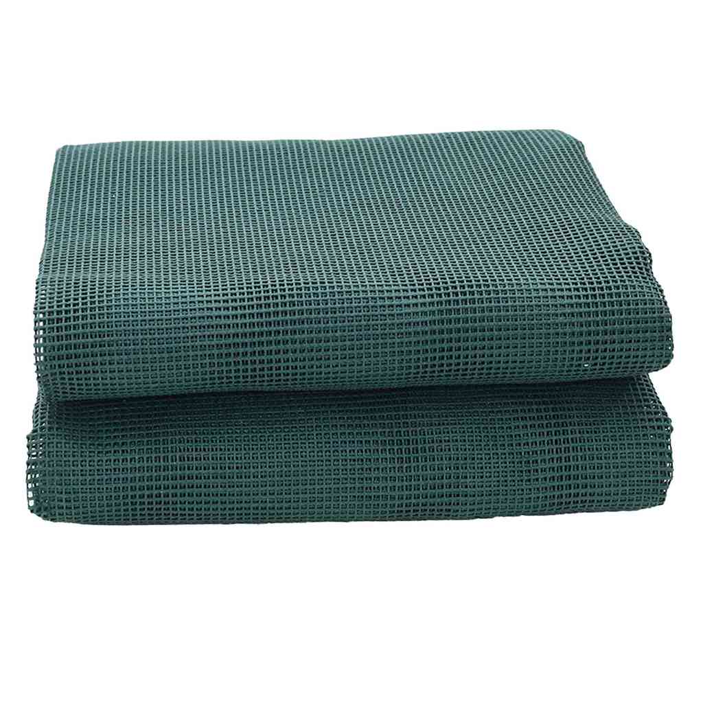 vidaXL Tent Carpet Green 400 x 350 cm Polyester 3