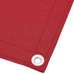 vidaXL Balcony Screen Red 120x800 cm 100% Polyester Oxford 4