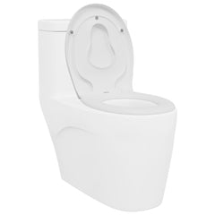 vidaXL Toilet Seat White 47 x 37 x 4 cm Duroplast 3