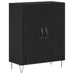vidaXL Highboard 2 pcs Black Oak 69.5 x 34 x 180 cm 3
