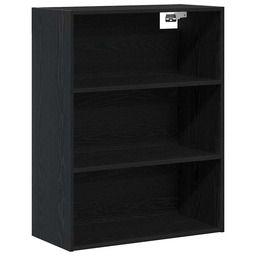 vidaXL Highboard 2 pcs Black Oak 69.5 x 34 x 180 cm 4
