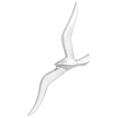 vidaXL Seagull 2 pcs Silver Aluminium 1