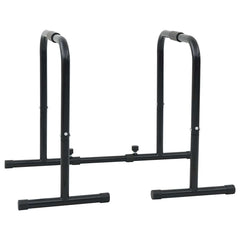 vidaXL Dip Bar Manual Black 116 x 66 x 74.5 cm Powder-Coated Steel 1