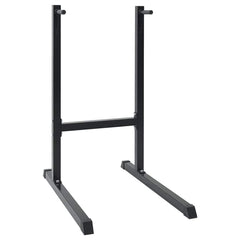 vidaXL Dip Station Black 103.5 x 66.5 x 121.5 cm Powder-Coated Steel 1