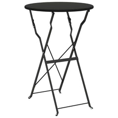 vidaXL Bistro Table Anthracite Ø 50 x 71 cm Powder-coated Steel 2