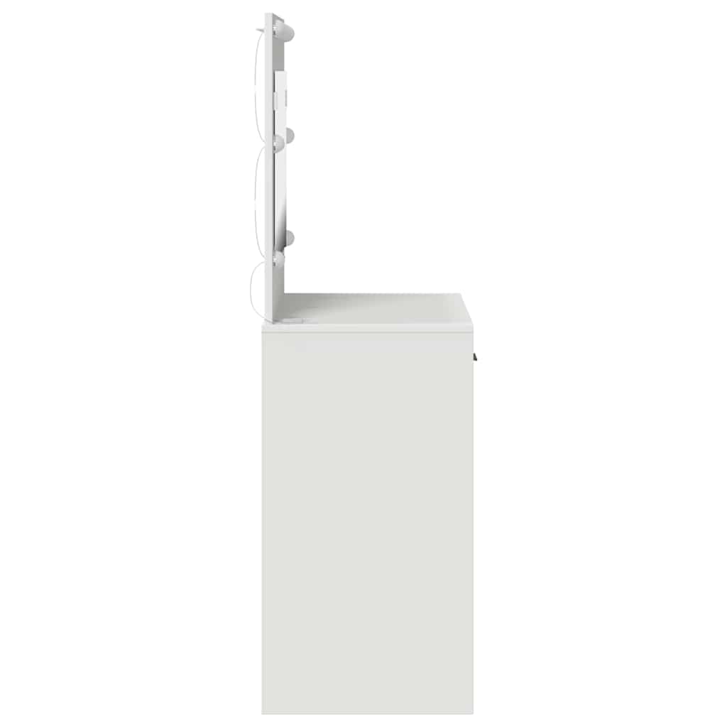 vidaXL Dressing Table White 78.5 x 41 x 135 cm Engineered Wood 6
