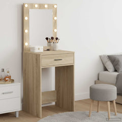 vidaXL Dressing Table Sonoma Oak 50 x 41 x 135 cm Engineered Wood 1