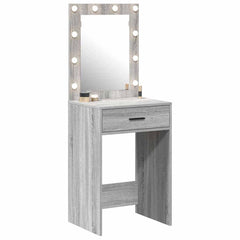 vidaXL Dressing Table Grey Sonoma 50 x 41 x 135 cm Engineered Wood 3
