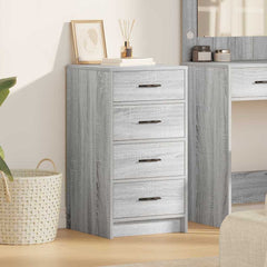 Sideboard 40 x 41 x 75 cm Engineered Wood Grey sonoma