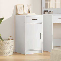 vidaXL Sideboard White 40 x 40.5 x 75 cm Engineered Wood 1
