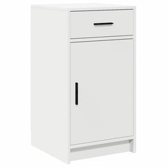 vidaXL Sideboard White 40 x 40.5 x 75 cm Engineered Wood 2