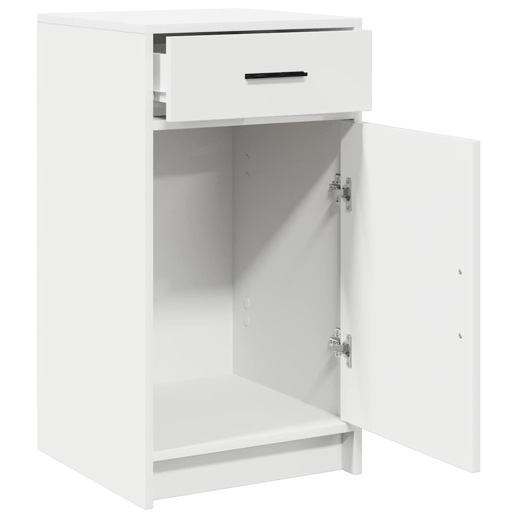 vidaXL Sideboard White 40 x 40.5 x 75 cm Engineered Wood 5