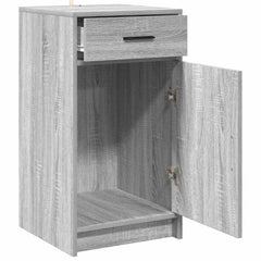 vidaXL Sideboard Grey Sonoma 40 x 40.5 x 75 cm Engineered Wood 5