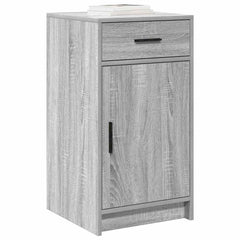 vidaXL Sideboard Grey Sonoma 40 x 40.5 x 75 cm Engineered Wood 3