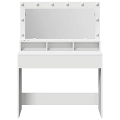 vidaXL Dressing Table White 100 x 41 x 135 cm Engineered Wood 5
