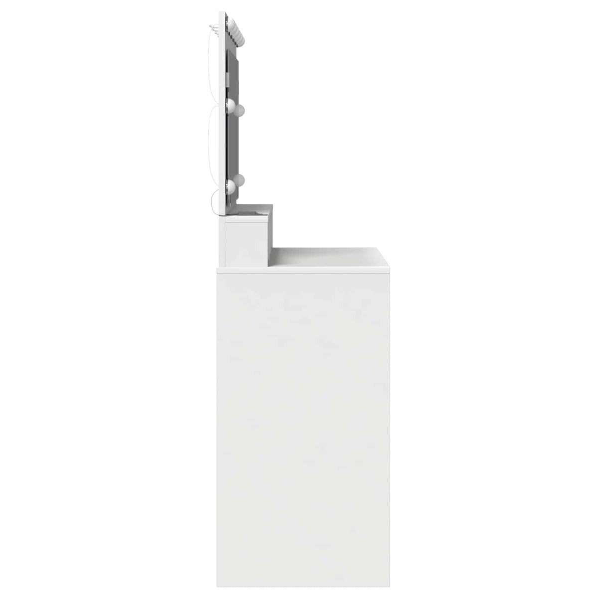 vidaXL Dressing Table White 100 x 41 x 135 cm Engineered Wood 6