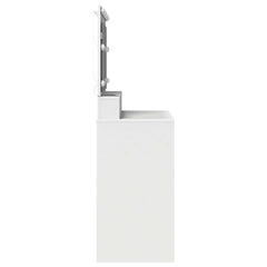 vidaXL Dressing Table White 100 x 41 x 135 cm Engineered Wood 6