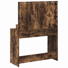 vidaXL Dressing Table Smoked Oak 100 x 41 x 135 cm Engineered Wood 6
