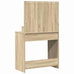 vidaXL Dressing Table Sonoma Oak 75.5 x 41 x 135 cm Engineered Wood 6