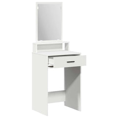 vidaXL Dressing Table White 50 x 41 x 140 cm Engineered Wood 5