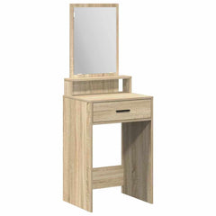 vidaXL Dressing Table Sonoma Oak 50 x 41 x 140 cm Engineered Wood 2