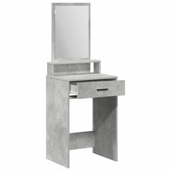 vidaXL Dressing Table Concrete Grey 50 x 41 x 140 cm Engineered Wood 5