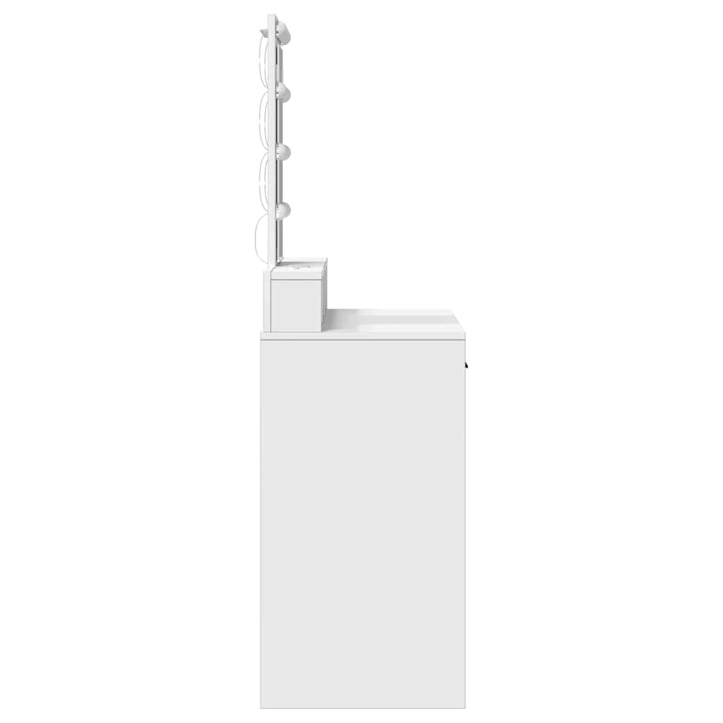 vidaXL Dressing Table White 100 x 41 x 140 cm Engineered Wood 6