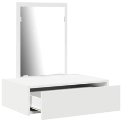 vidaXL Dressing Table White 60 x 40 x 70 cm Engineered Wood 5