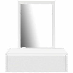 vidaXL Dressing Table White 60 x 40 x 70 cm Engineered Wood 6