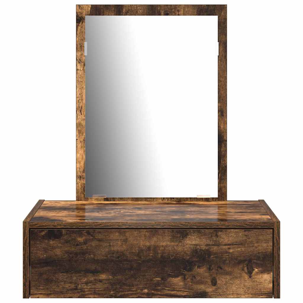 vidaXL Dressing Table Brown 60 x 40 x 70 cm Engineered Wood 6