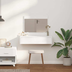 vidaXL Dressing Table White 83 x 40 x 70 cm Engineered Wood 4