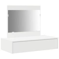 vidaXL Dressing Table White 83 x 40 x 70 cm Engineered Wood 2