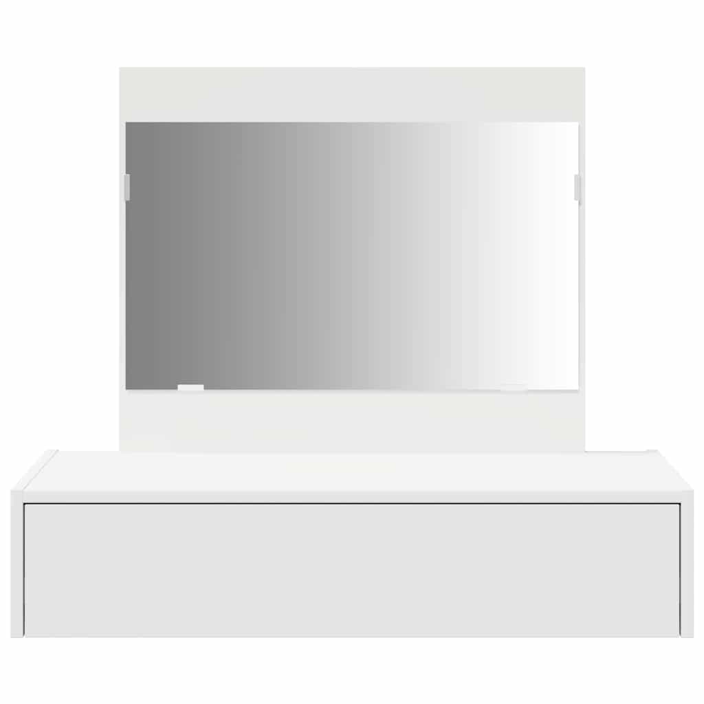 vidaXL Dressing Table White 83 x 40 x 70 cm Engineered Wood 6