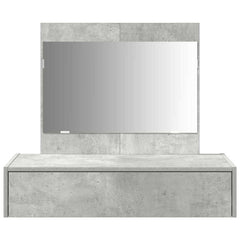 vidaXL Dressing Table Grey 83 x 40 x 70 cm Engineered Wood 6