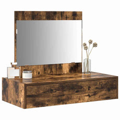 vidaXL Dressing Table Brown 83 x 40 x 70 cm Engineered Wood 3