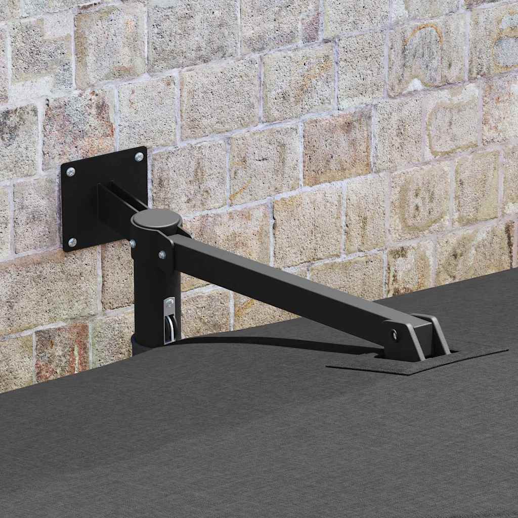 vidaXL Garden Parasol Anthracite 248.5 x 247.5 x 160 cm 3