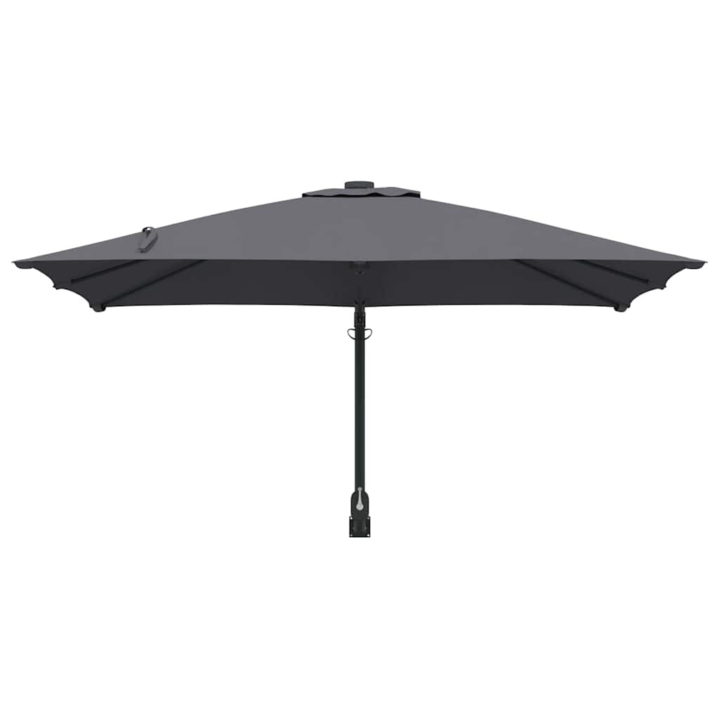 vidaXL Garden Parasol Anthracite 248.5 x 247.5 x 160 cm 4