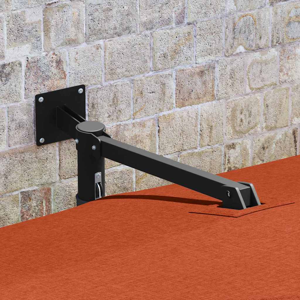 vidaXL Garden Parasol Terracotta 248.5 x 247.5 x 160 cm 3