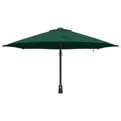 vidaXL Garden Parasol Green 248 x 248 x 148 cm Polyester and Steel 4