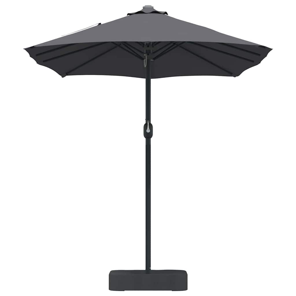 vidaXL Garden Parasol Anthracite 385 x 209 x 244 cm 5