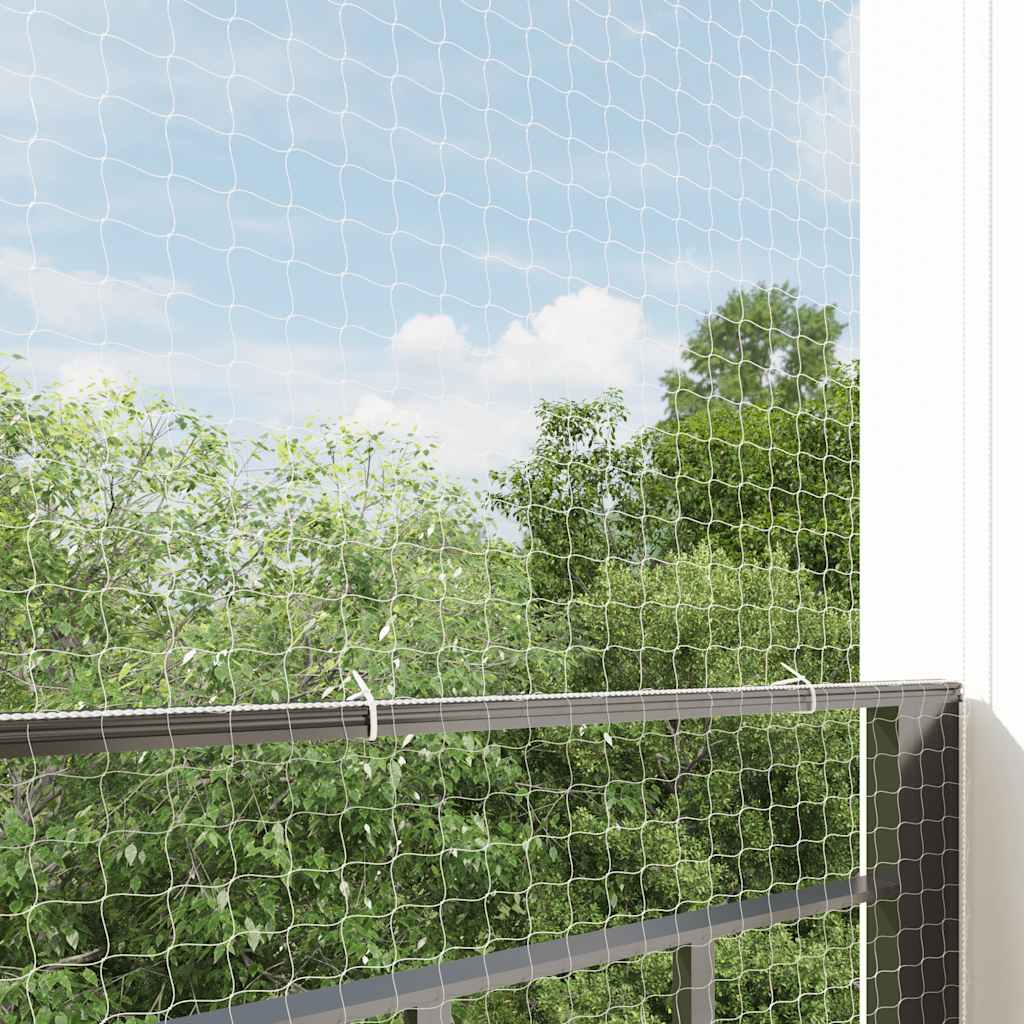 vidaXL Cat Net Transparent 12x3 m Nylon 4