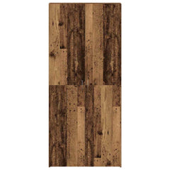 vidaXL Shoe Cabinet 80 x 35.5 x 180 cm Engineered Wood Brown 6
