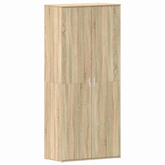 vidaXL Shoe Cabinet 80 x 39 x 178 cm Engineered Wood Sonoma Oak 2