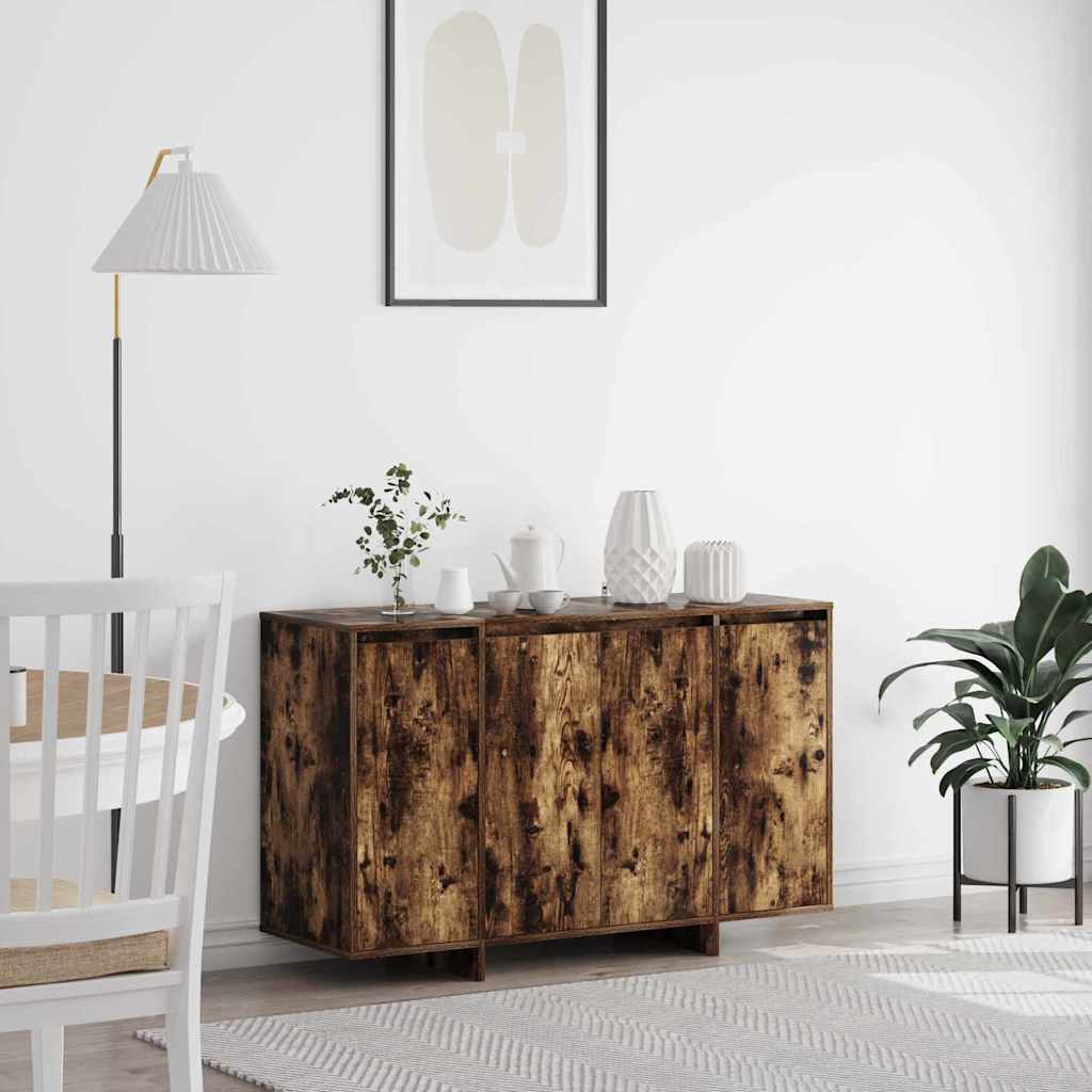 Sideboard 120 x 41 x 75 cm Engineered Wood Smoked oak